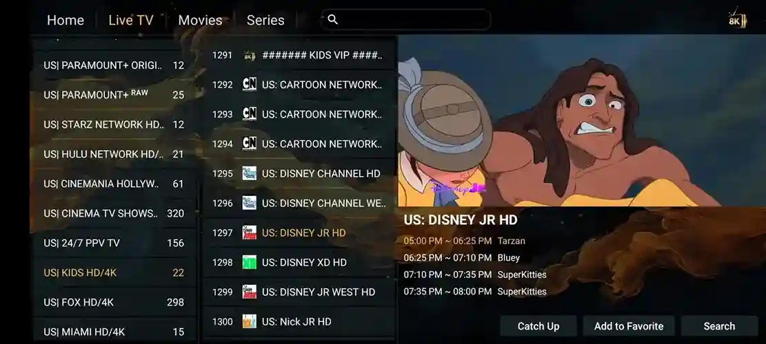 Preview 2 - Flexo HD Premium IPTV Subscription